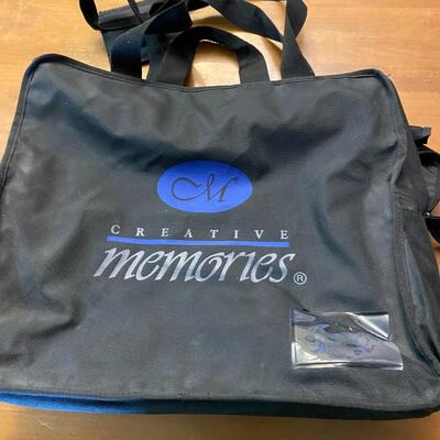 Creative Memories consultant scrapbook bag  tote several pockets