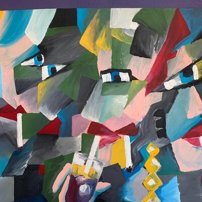 Extra Large Doug Moore Original "Best of the Bars"