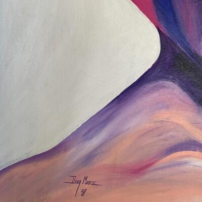 "A Tribute to Gay Jews of the Holocaust" Original Oil on Canvas by Doug Moore