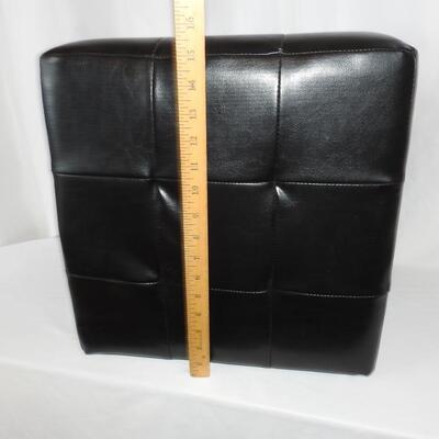 Leather Ottoman