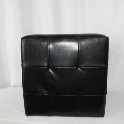 Leather Ottoman