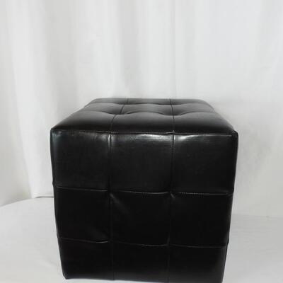 Leather Ottoman