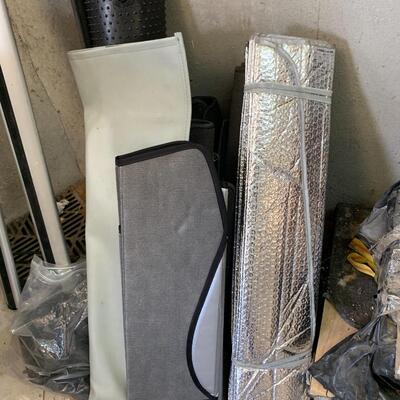 Auto floor mats, roof rack, more
