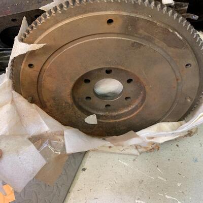 MG Engine Block and Flywheel