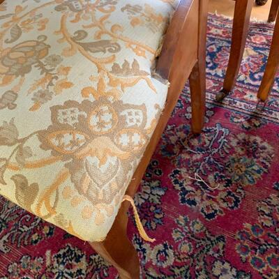 Pair of Victorian side chairs
