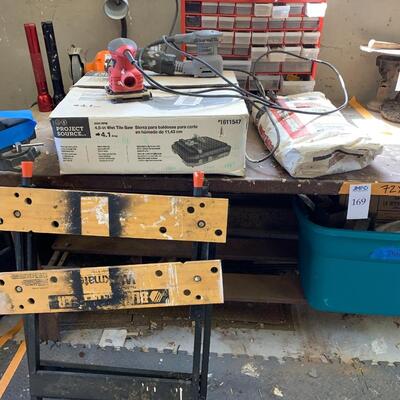 Power tools, work bench, hardware