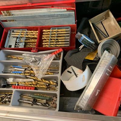 Large assortment of tools
