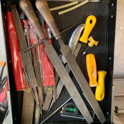 Large assortment of tools