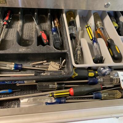 Large assortment of tools
