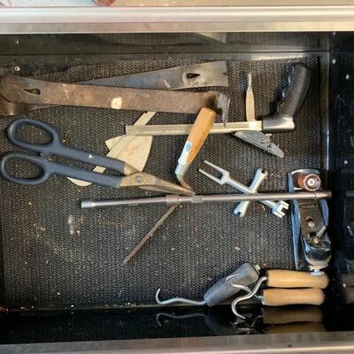 Large assortment of tools