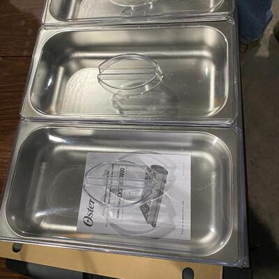 Oster Buffet server 3  triple section
