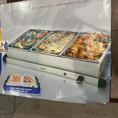 Oster Buffet server 3  triple section