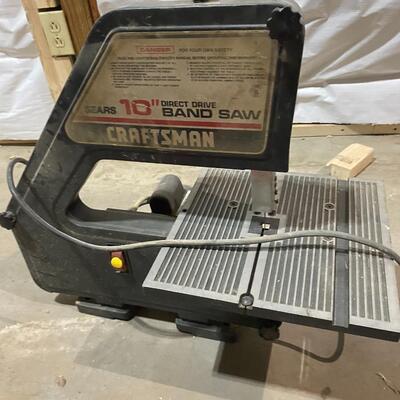Sears Craftsman Band Saw 10" tested works