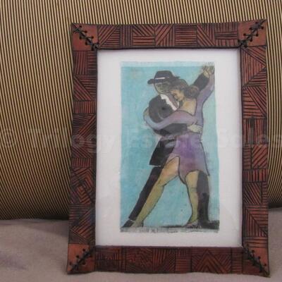 Three Framed prints with Dance and Music Theme