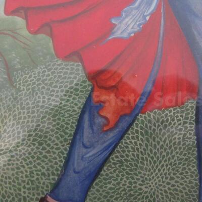 Framed Painting of Persian Woman