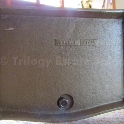 Brass Duckhead fireplace tools