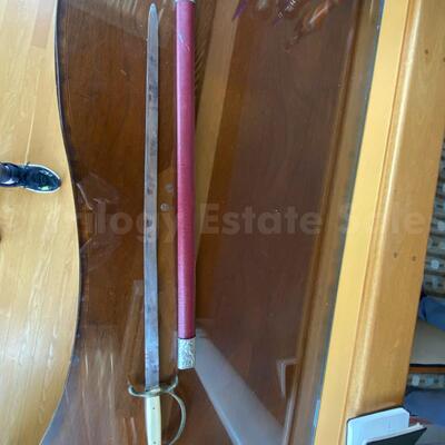 Decorative Persian sword