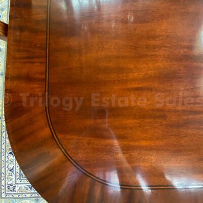 Century Dining table with 10 Century Chairs