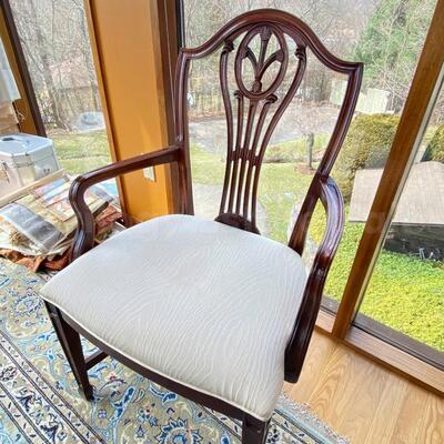 Century Dining table with 10 Century Chairs