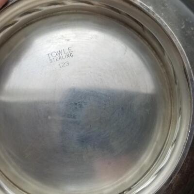 Lot #122  Towle Sterling Silver Center Bowl