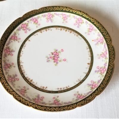 Lot #133  Antique Limoges Dessert Set
