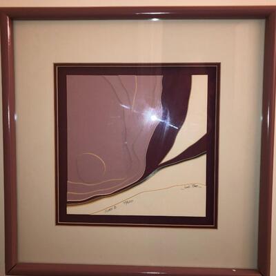 "Surf A" and Surf B" Signed by Jung Park