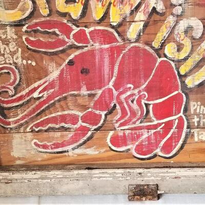 Lot #137  Mixed Media Art Original - Hot Boiled Crawfish