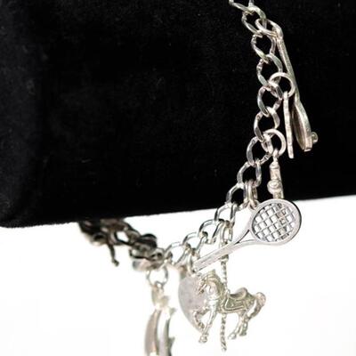 Sterling Charm Bracelet