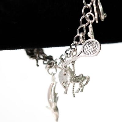 Sterling Charm Bracelet