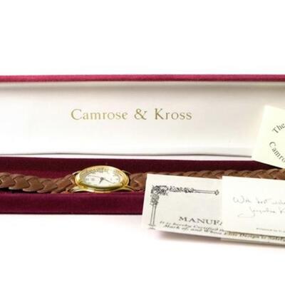 Camrose & Kross - JBK Collection- Watch in box w/ papers