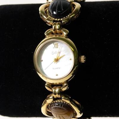 Vintage Sutton Scarab Quartz Watch