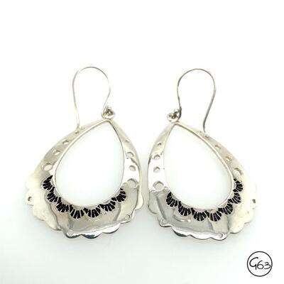 Sterling Native American Jeme Earrings