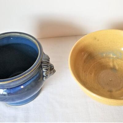 Lot #140  Two Pieces of Studio Pottery