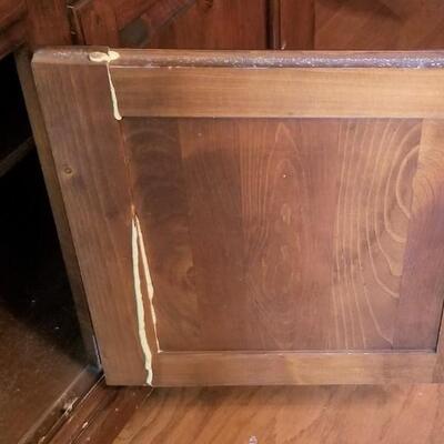 Lot #141  Vintage Pennsylvania House Colonial Style Hutch 1970's