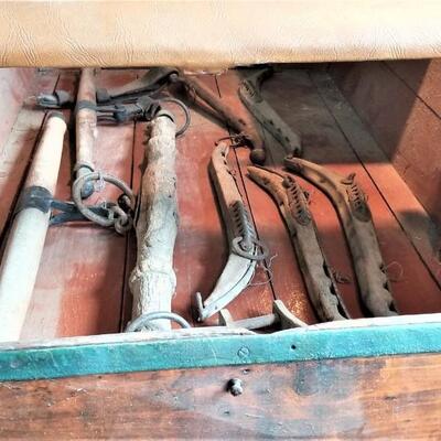 Lot #150  Antique Buggy/Buckboard - complete