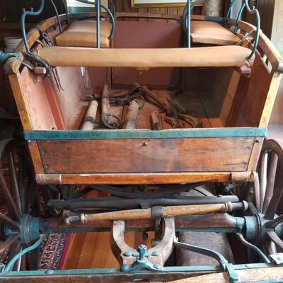 Lot #150  Antique Buggy/Buckboard - complete