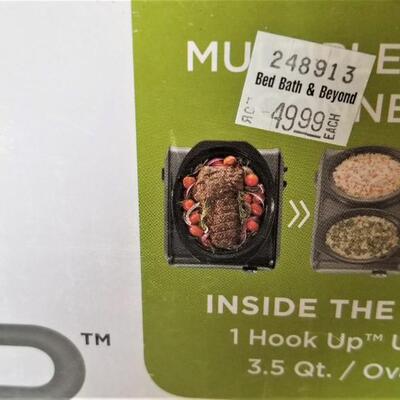 Lot #152  New in Box - Pair Crock Pot "Hook ups" for buffet