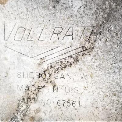 Lot #153  Vollrath Heavy Gauge Stainless Steel Skillet