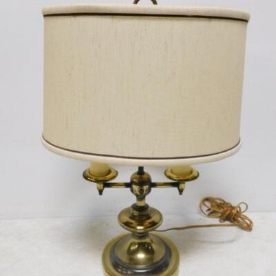 Double Arm Candlestick Table Lamp