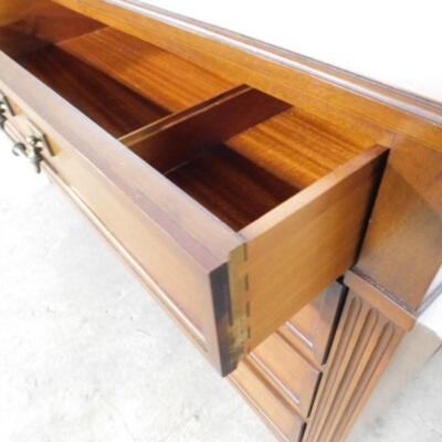 Cherry Solid Wood Stretch 8 Drawer Dresser