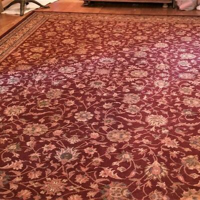 Lot #165  Large Room Sized Rug in the Traditional Taste