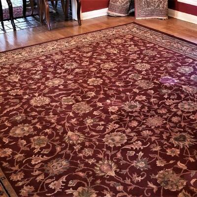 Lot #165  Large Room Sized Rug in the Traditional Taste