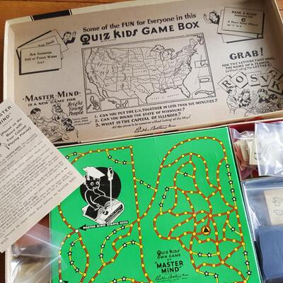 Vintage Quiz Kids Game