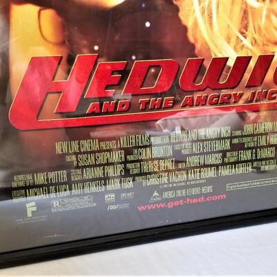 Lot #178  Hedwig and the Angry Inch movie poster in frame