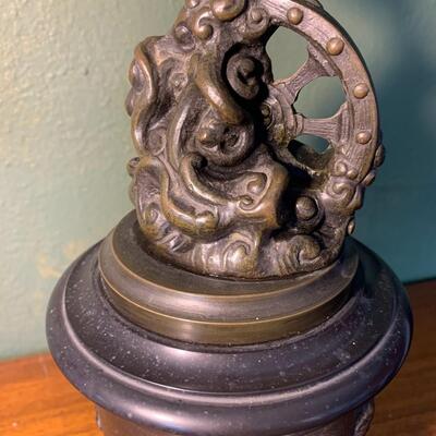 After Louis Giullame Fulconis Bronze Statue of Abundance