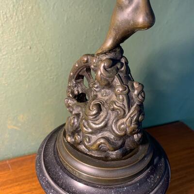 After Louis Giullame Fulconis Bronze Statue of Abundance