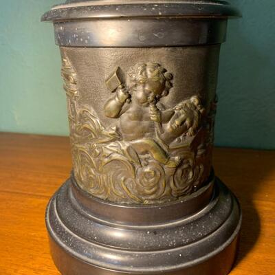 After Louis Giullame Fulconis Bronze Statue of Abundance