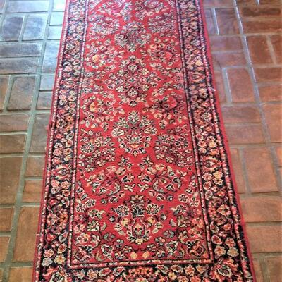Lot #203  Traditional style runner - good condition