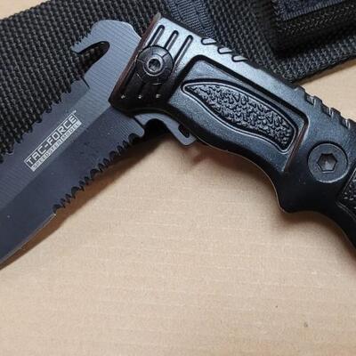 Lot 177: Tactical Pocketknife by TAC FORCE 440 Stainless Steel