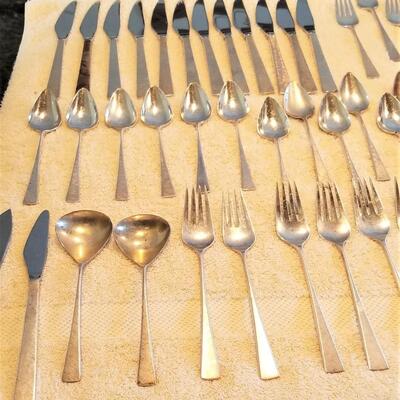 Lot #208  Set of Mid-Century Reed & Barton Sterling Flatware in the 